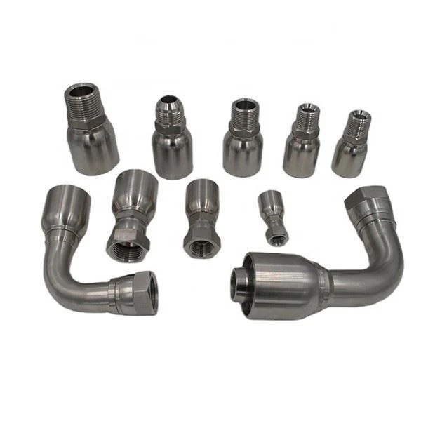 one piece hydraulic hose fittings