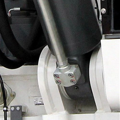 SAE 4 bolt flange block assembly
