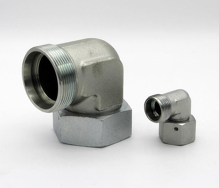 DIN Hydraulic Tube Fittings Swivel Elbow-2