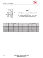 BSP中空六角プラグボンデッドワッシャー