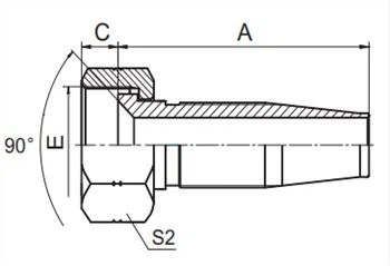 SAEシートホースフィッティング